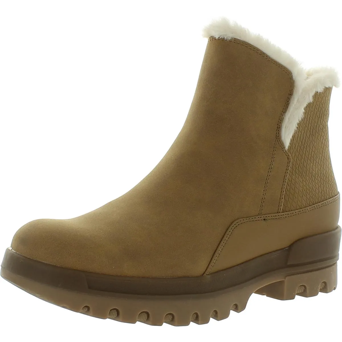 Baretraps Womens Noemi Faux Leather Cozy Winter & Snow Boots