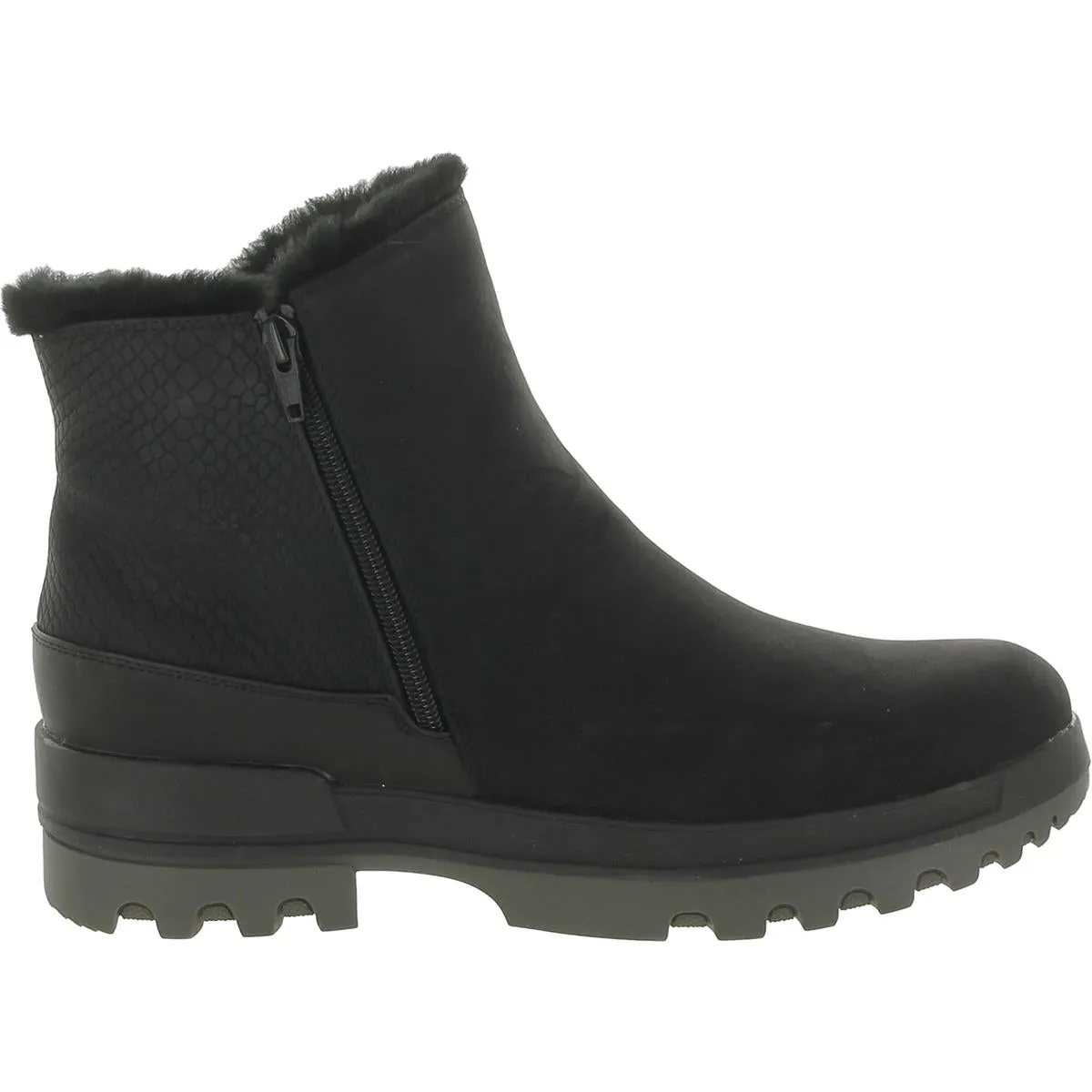 Baretraps Womens Noemi Faux Leather Cozy Winter & Snow Boots