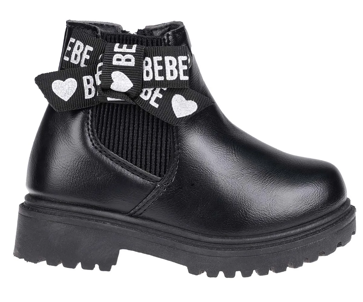 bebe Girl's Cowboy Boots, Chelsea, and Tall Boots - Comfortable Western Riding Combat Boots for Toddler