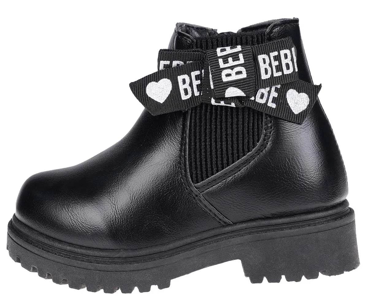 bebe Girl's Cowboy Boots, Chelsea, and Tall Boots - Comfortable Western Riding Combat Boots for Toddler