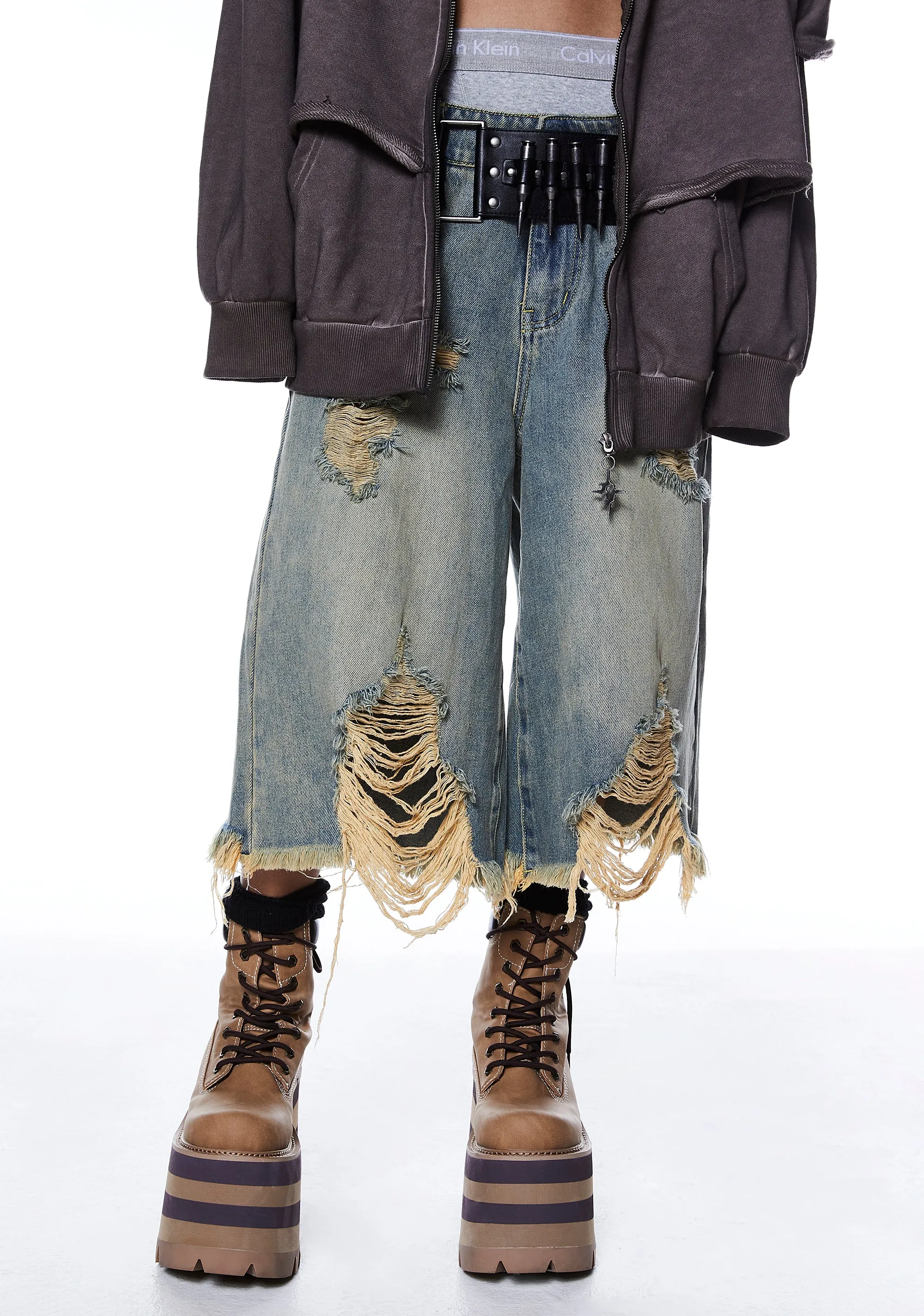 Charged Platform Work Boots