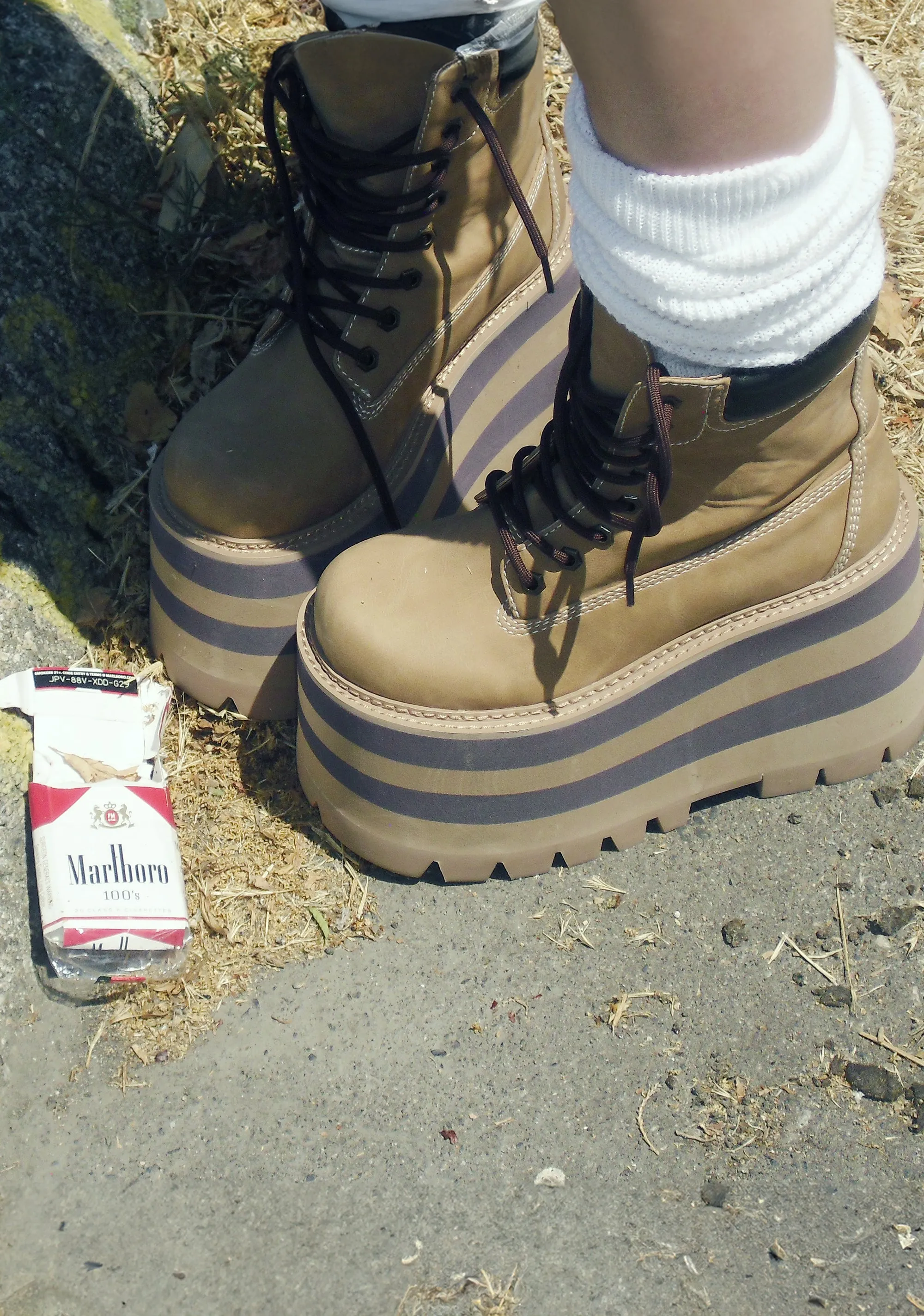 Charged Platform Work Boots