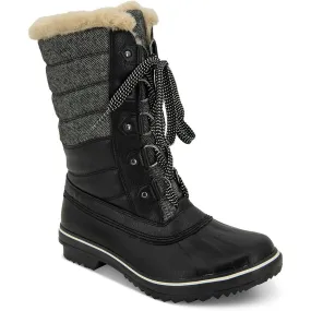JBU by Jambu Womens Siberia  Faux Leather Lace-Up Winter & Snow Boots