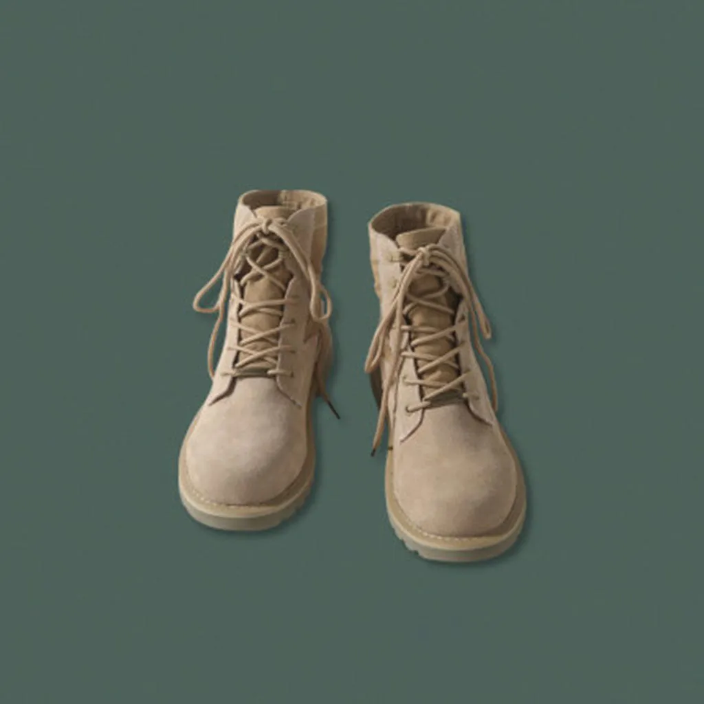 Martin Boots Beige | Gift Shoes | 35-44