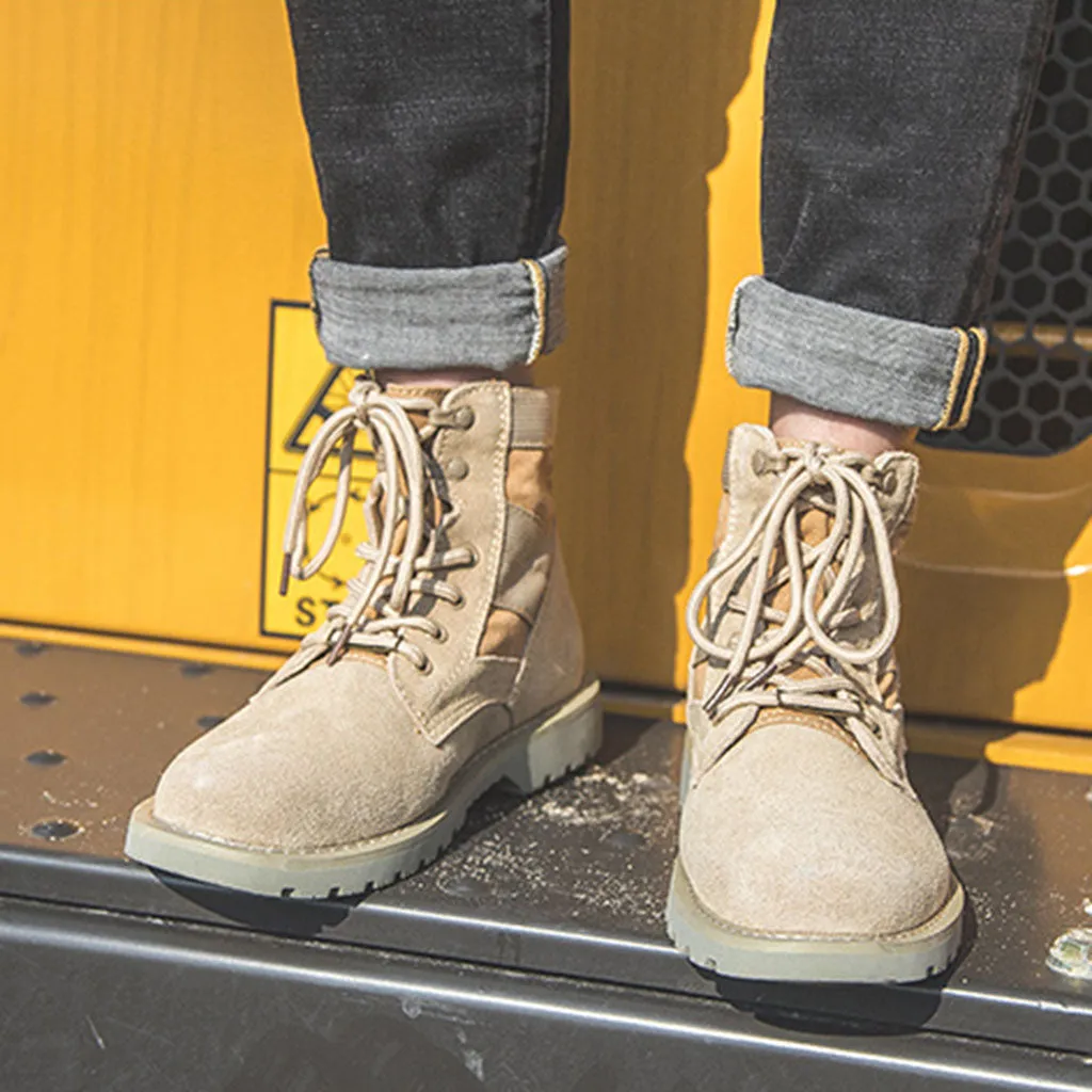 Martin Boots Beige | Gift Shoes | 35-44