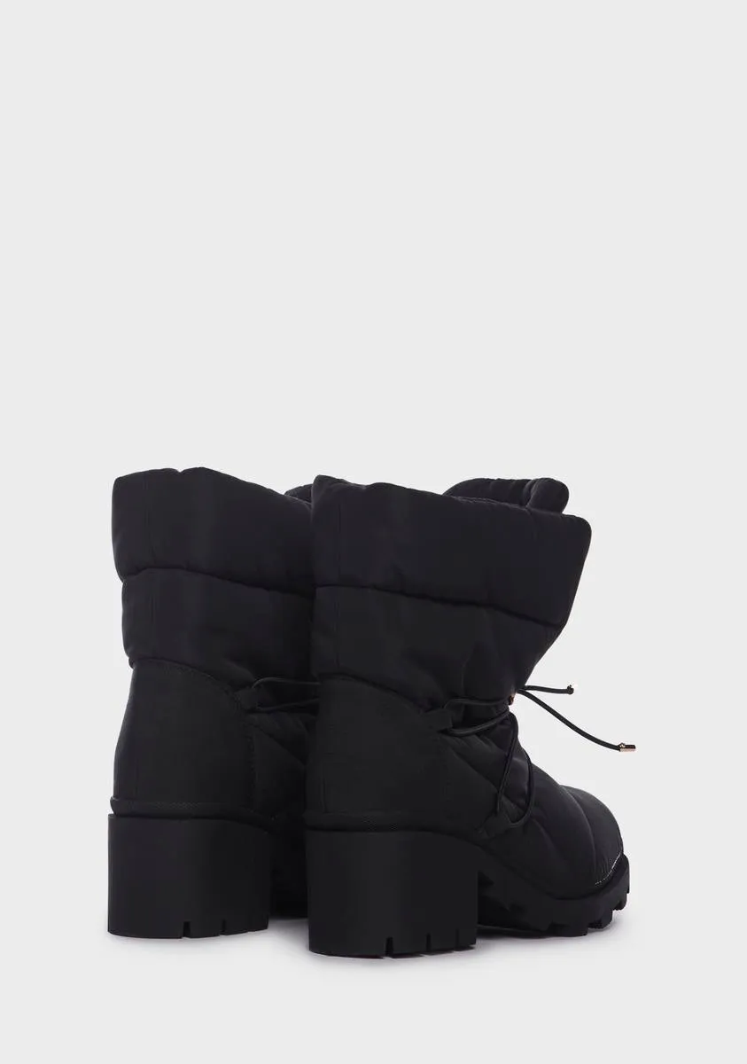 Noir No Stylist Needed Snow Boots
