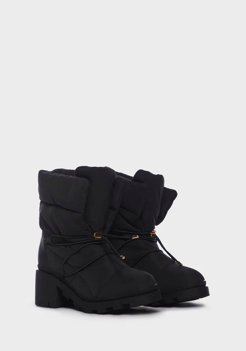 Noir No Stylist Needed Snow Boots