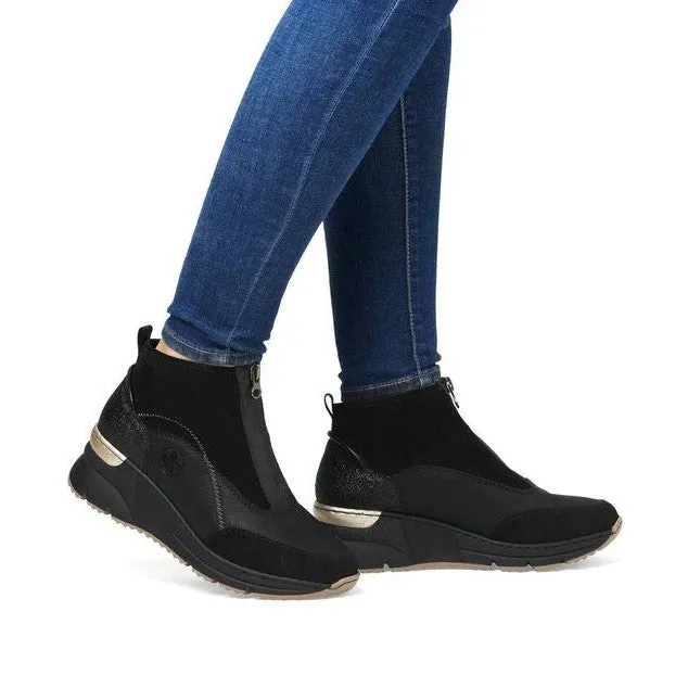 Rieker Womens Boot N6361-00 Black