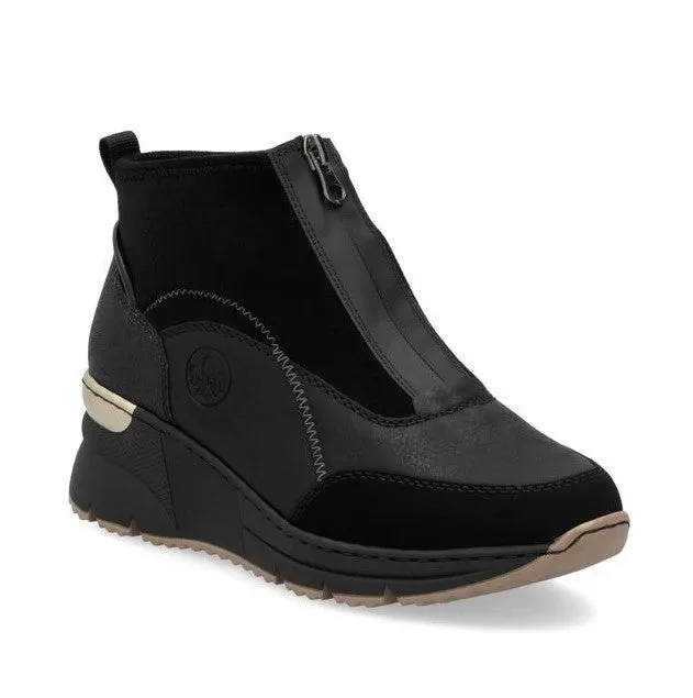 Rieker Womens Boot N6361-00 Black