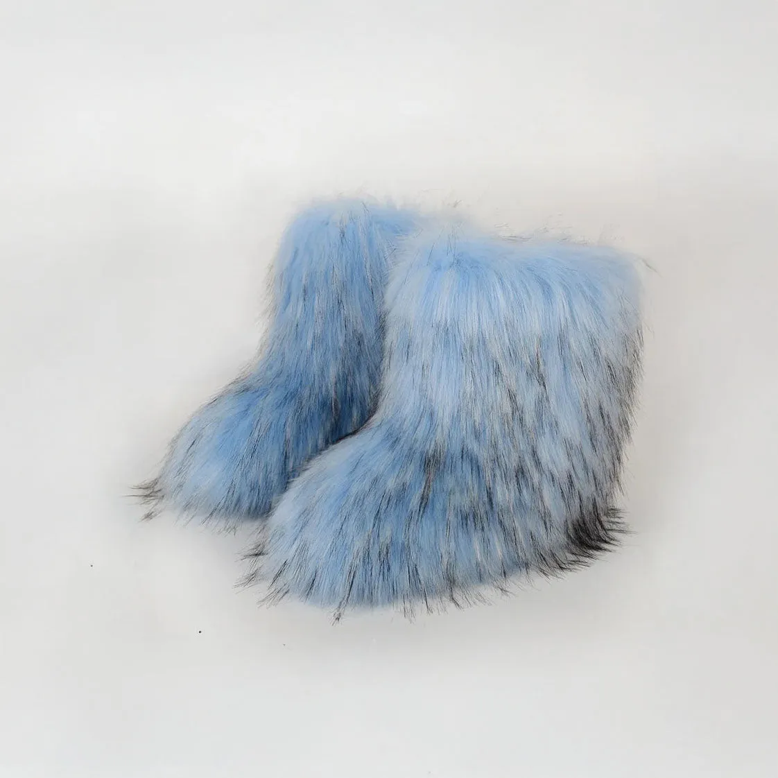 Y2K Furry Snow Boots